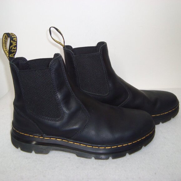 Doc Marten's Black Chelsea Boots - Picture 7 of 13